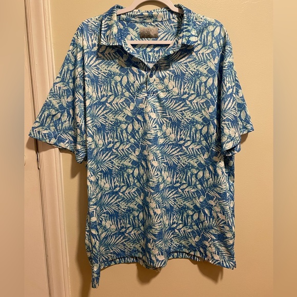 Ocean Coast Other - Ocean Coast Tropical Leaf Button-Up Short Sleeve Shirt